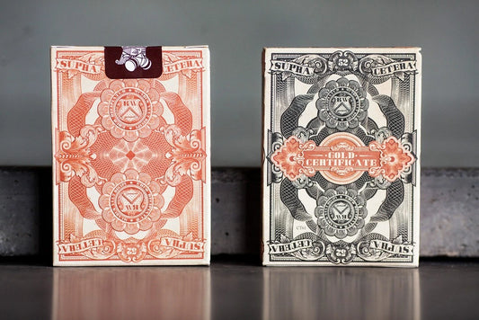 Bicycle Federal 52 Gold Certificate Playing Cards by Kings Wild Project