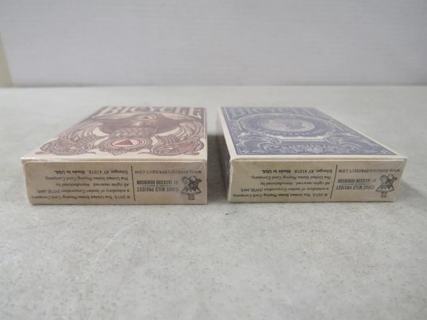 Bicycle Federal 52 Branded Silver Certificate Playing Cards by Kings Wild Project