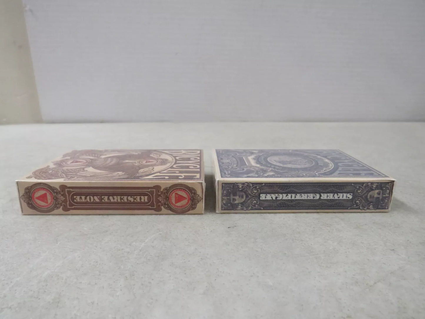 Bicycle Federal 52 Branded Silver Certificate Playing Cards by Kings Wild Project