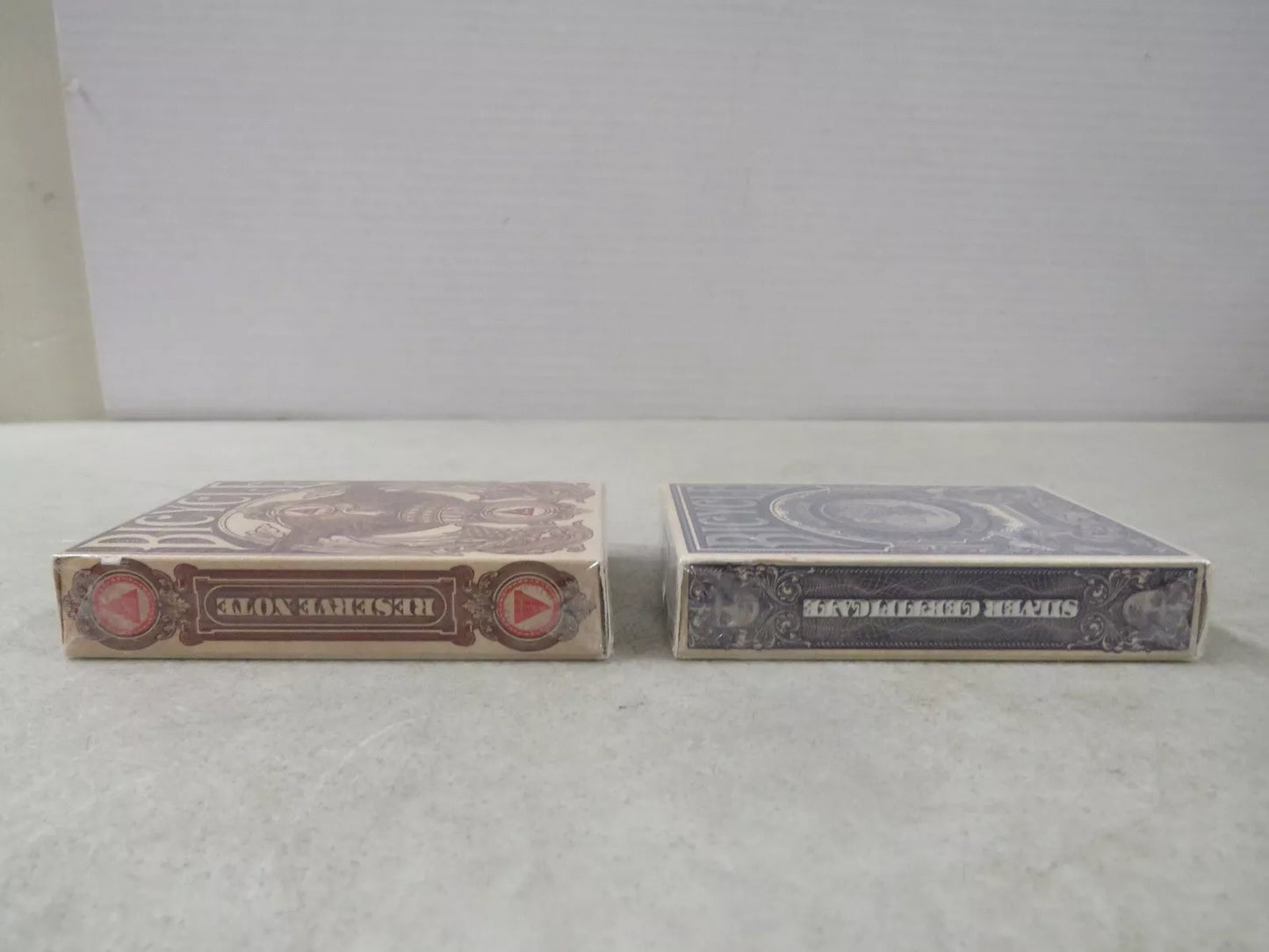 Bicycle Federal 52 Branded Silver Certificate Playing Cards by Kings Wild Project